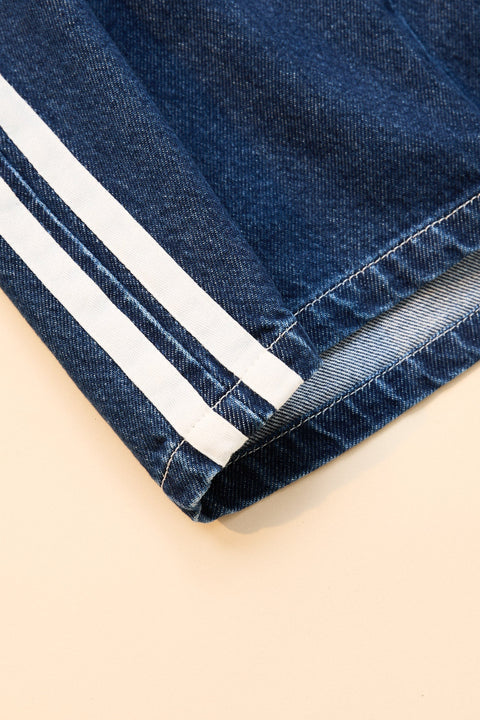 RHYTHM Contrast Denim Skirt