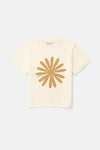 RHYTHM - Kids Sun Ra SS T-Shirt Sun Yellow