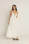 RHYTHM Jaci Maxi Dress White