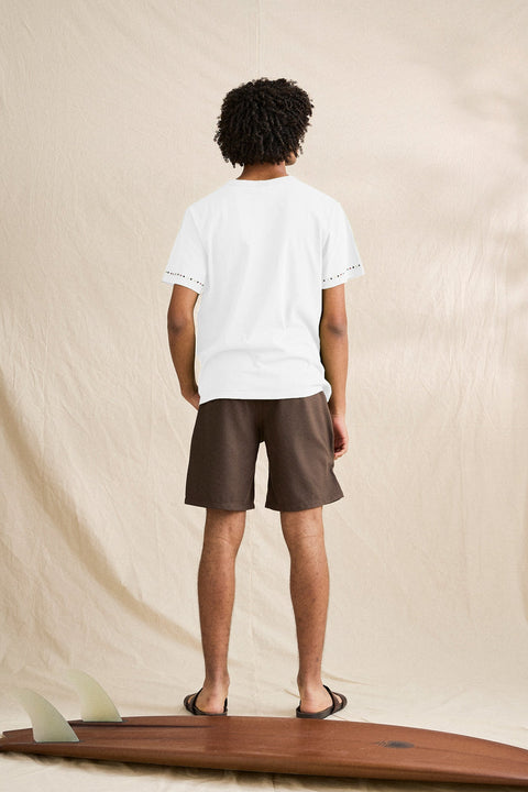 RHYTHM Rollie Vintage Ss T-Shirt Vintage White