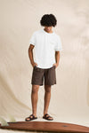 RHYTHM Rollie Vintage Ss T-Shirt Vintage White