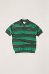 RHYTHM Langer Ss Polo Beer Bottle Green