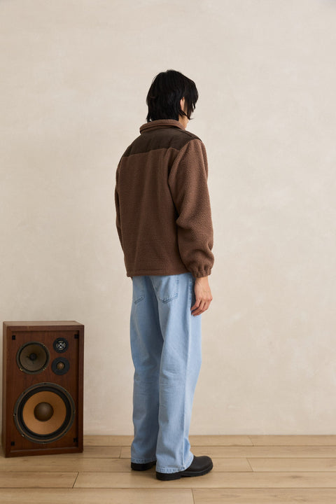 RHYTHM - Stables Half Zip Taupe