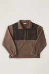 RHYTHM - Stables Half Zip Taupe