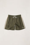 RHYTHM Woven Tape Beach Short Olive