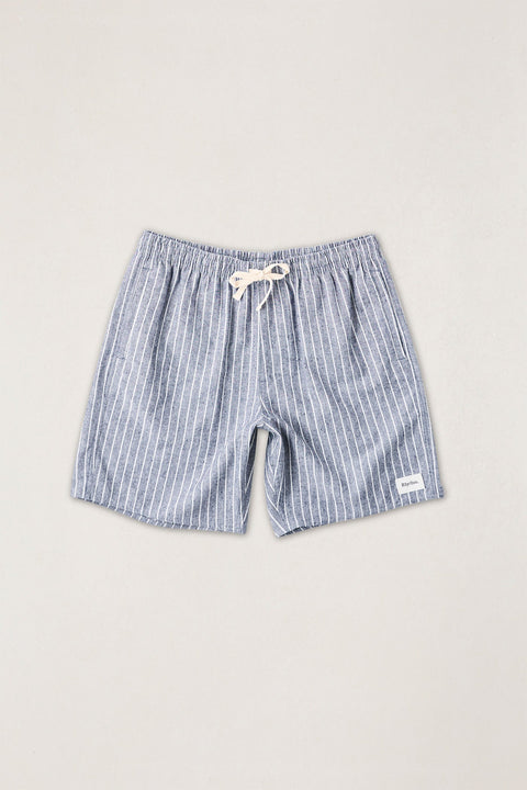 RHYTHM - Linen Pin Stripe Jam Indigo