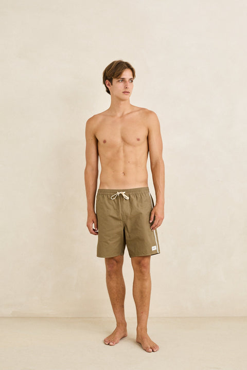 RHYTHM - Heritage Beach Short Taupe