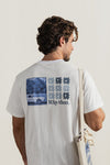 RHYTHM - High Beaming Vintage Ss T-Shirt Off White