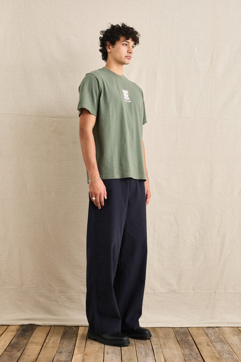 RHYTHM Imprint Vintage Ss T-Shirt
