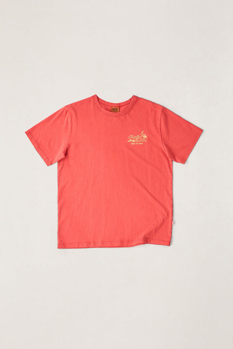 RHYTHM C2C Vintage Ss T-Shirt Vintage Red