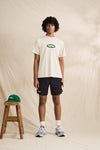 RHYTHM Langer Vintage Ss T-Shirt Vintage White