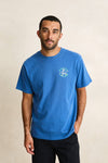 RHYTHM - Jaunt Vintage Ss T-Shirt Cobalt