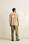 RHYTHM - Jaunt Vintage Ls T-Shirt Macadamia