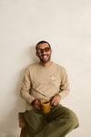 RHYTHM - Jaunt Vintage Ls T-Shirt Macadamia