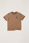 RHYTHM Peace Sun Ringer Vintage Ss T-Shirt Oak