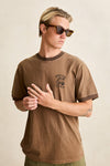 RHYTHM Peace Sun Ringer Vintage Ss T-Shirt Oak