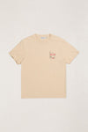 RHYTHM - Bike Wanderer Ss T-Shirt Sand