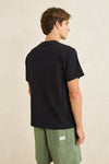 RHYTHM - Fresh Stamp Vintage Ss T-Shirt Vintage Black