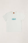 RHYTHM - Fresh Stamp Band Ss T-Shirt Vintage White