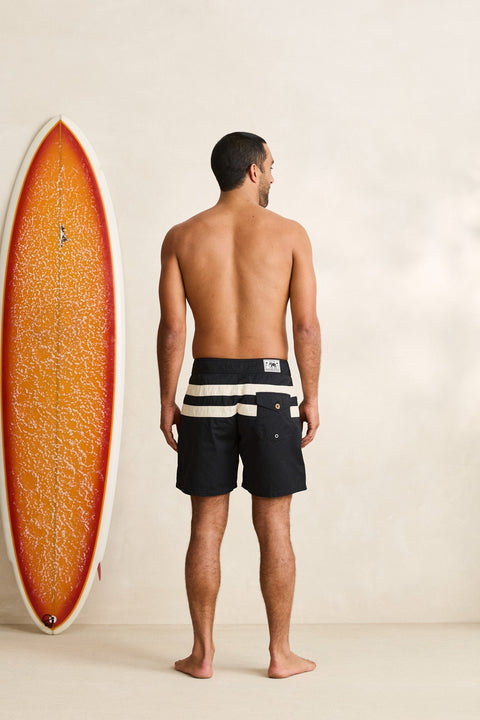 RHYTHM - Heritage Stripe Trunk Black