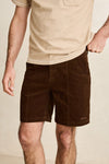 RYHTHM Haight Cord Short Chocolate
