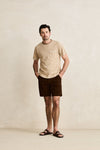 RYHTHM Haight Cord Short Chocolate