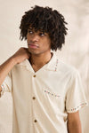 RHYTHM Rollie Ss Shirt Natural