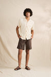 RHYTHM Rollie Ss Shirt Natural