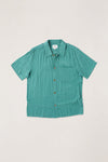 RHYTHM Linen Float Stitch Ss Shirt Pine