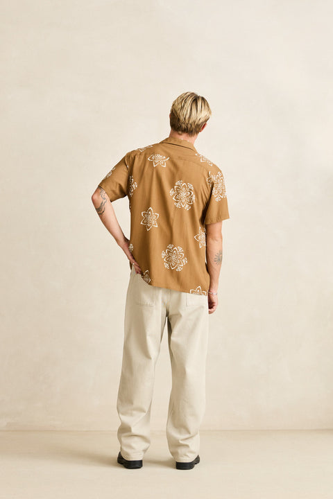 RHYTHM Doily Ss Shirt Oak