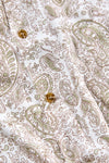 RHYTHM - Tally Paisley Ss Shirt Natural