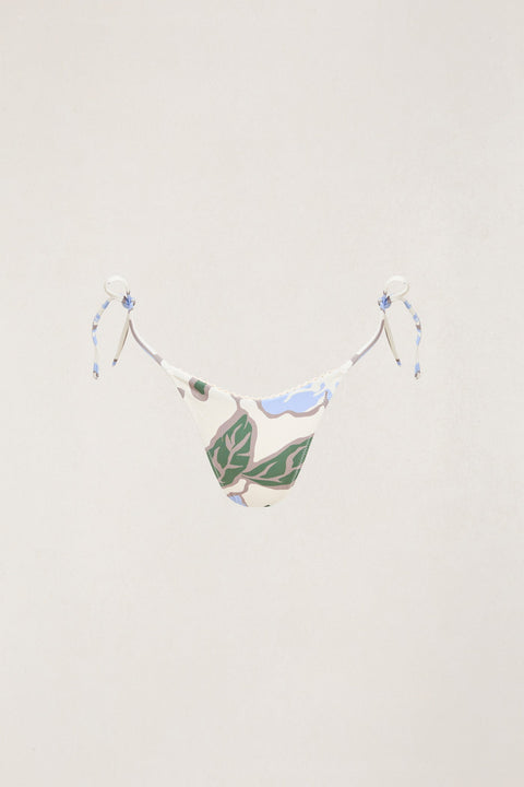 RHYTHM Gigi Flora Tie Side Hi Cut Pant Blue