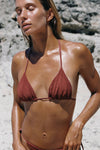 RHYTHM Tidewave Slide Tri Top Cinnamon