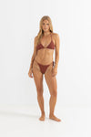 RHYTHM Tidewave Slide Tri Top Cinnamon