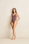 RHYTHM - Dotti Underwire One Piece Cafe