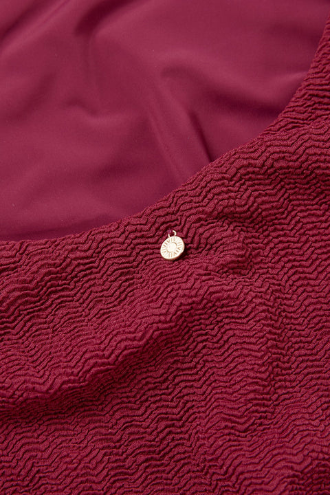 RHYTHM - Tidewave Strapless One Piece Berry