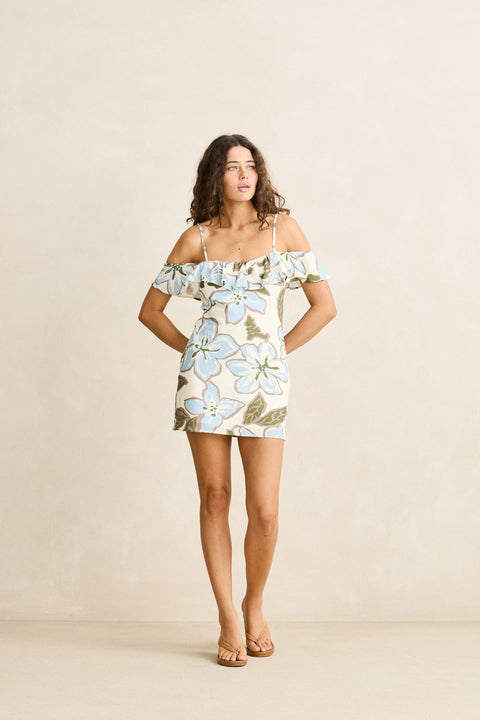 RHYTHM Gigi Dress Blue