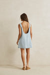 RHYTHM - Riley Denim Mini Dress Light Wash