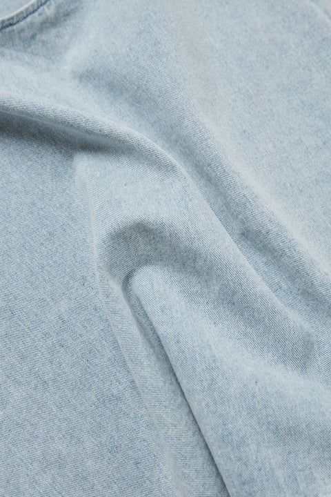 RHYTHM - Riley Denim Mini Dress Light Wash