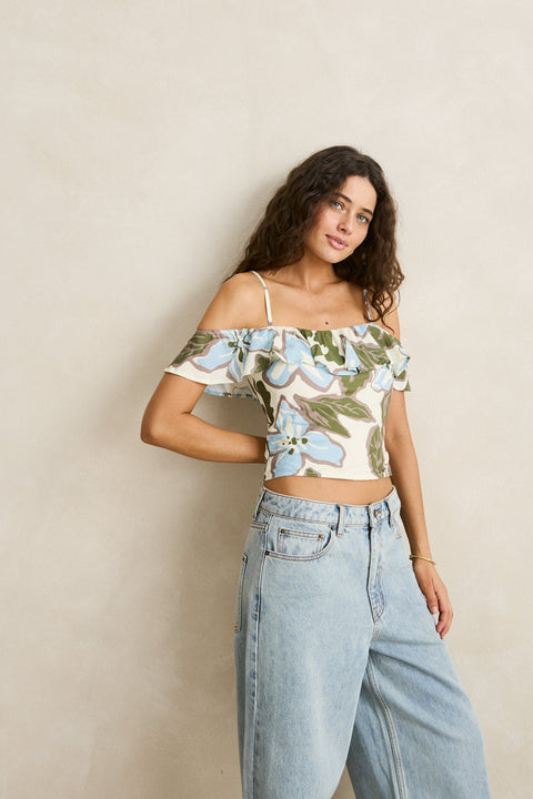 RHYTHM Gigi Top Blue