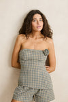 RHYTHM Lottie Check Top