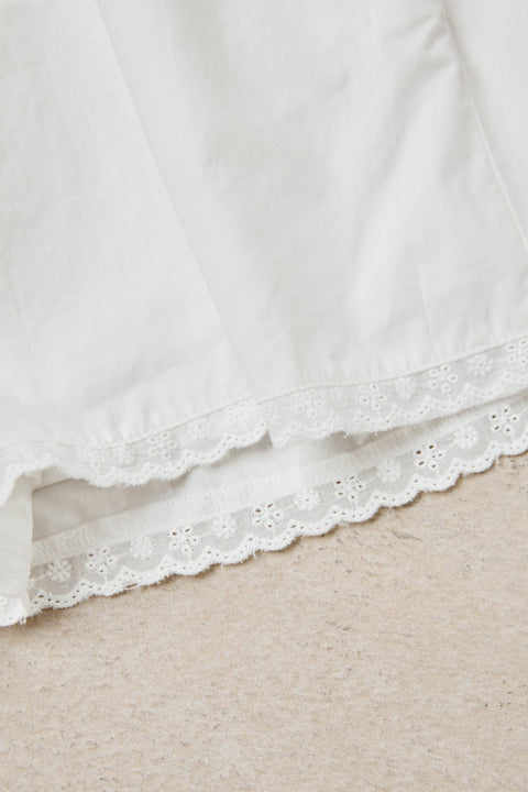 RHYTHM - Perry Strapless Playsuit White
