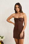 RHYTHM Sienna Mini Dress Cafe