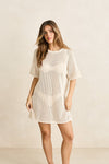RHYTHM Fisherman Boyfriend Knit Tee Natural