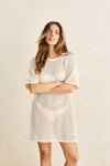 RHYTHM Fisherman Boyfriend Knit Tee Natural