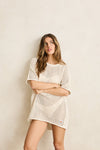 RHYTHM Fisherman Boyfriend Knit Tee Natural