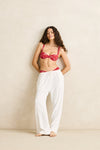 RHYTHM Leni Beach Pant White