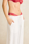 RHYTHM Leni Beach Pant White