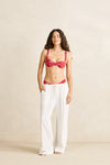 RHYTHM Leni Beach Pant White
