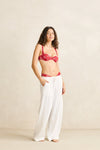 RHYTHM Leni Beach Pant White